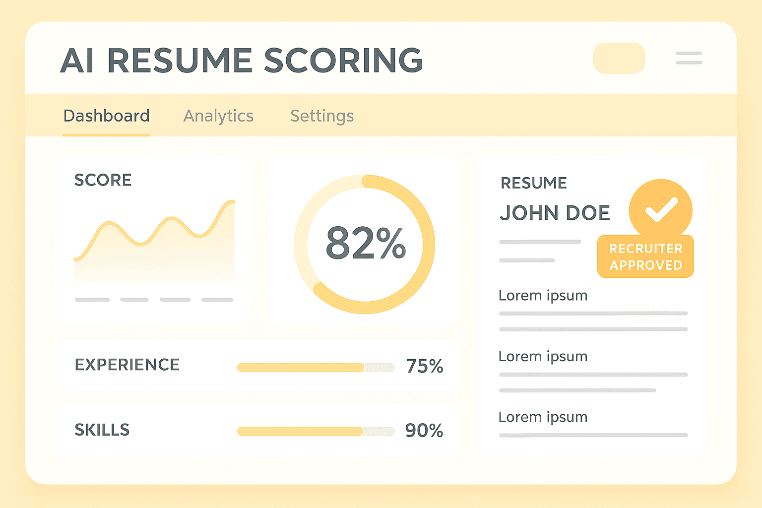 Resume Evaluator Dashboard